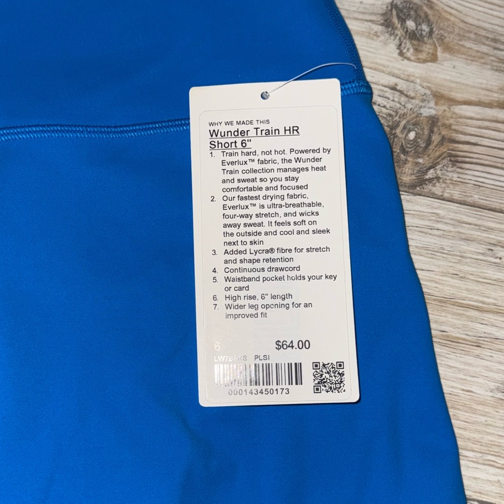 lululemon athletica Wunder Train shorts 6” - Picture 2 of 4